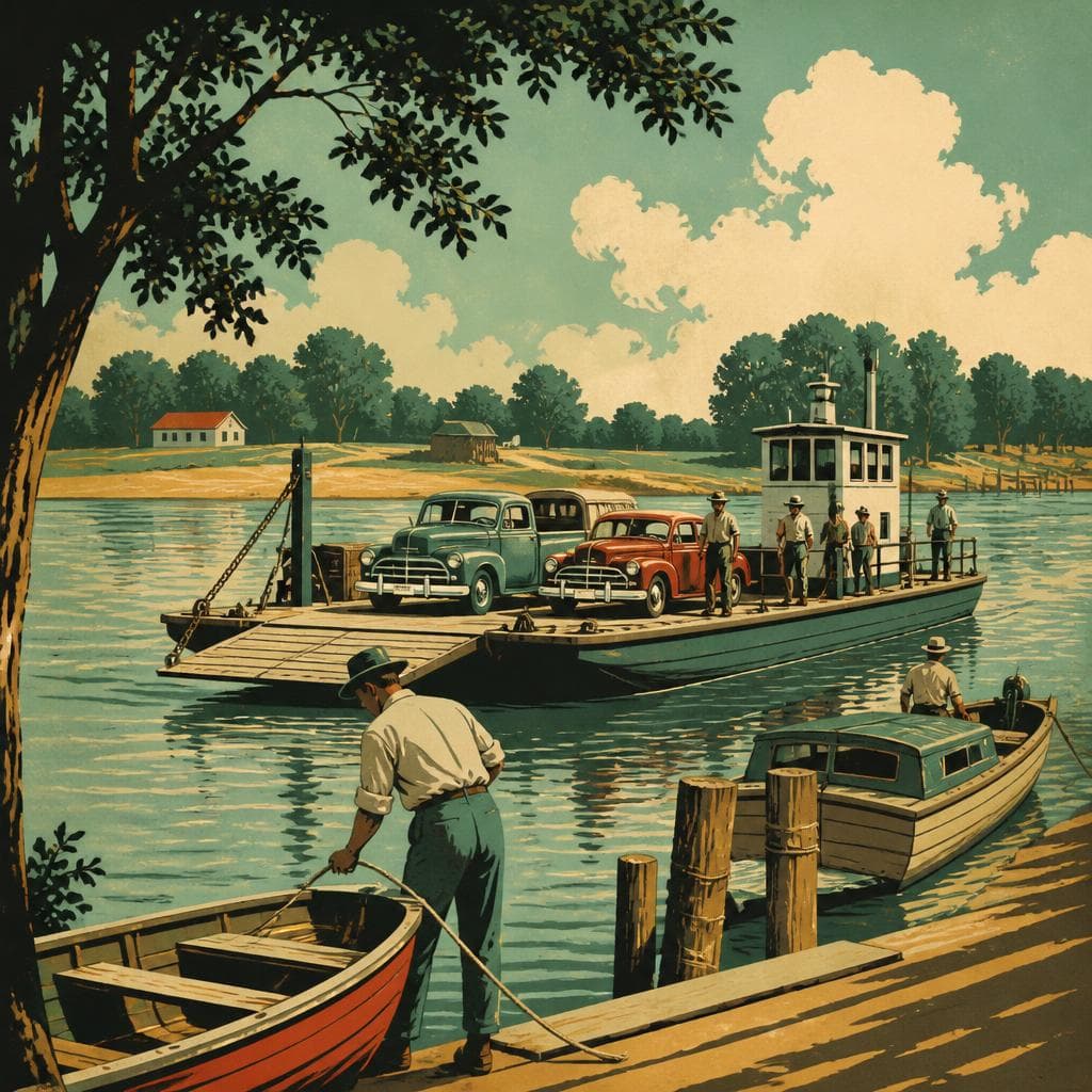 Cover art for Boats at Boyd’s Ferry