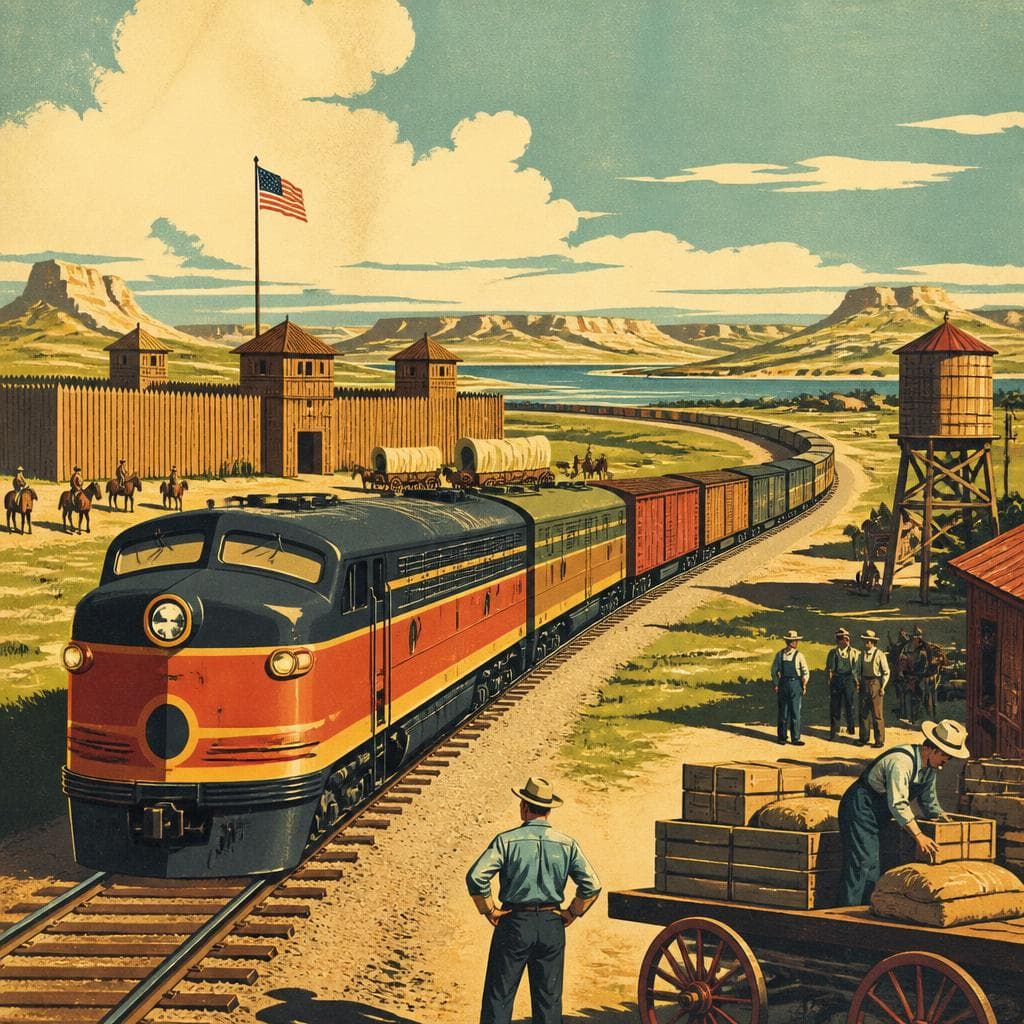 Cover art for Why Sidney Stood Where the Rails Ran