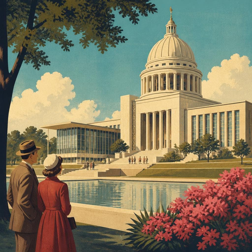 Cover art for When Mississippi Built a Capitol to Be Seen