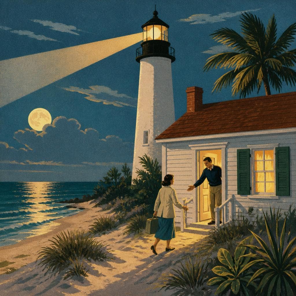 Cover art for Where the Empty Coast Kept a Light On