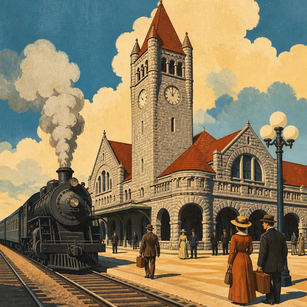 Cover art for When Joliet Arrived by Rail