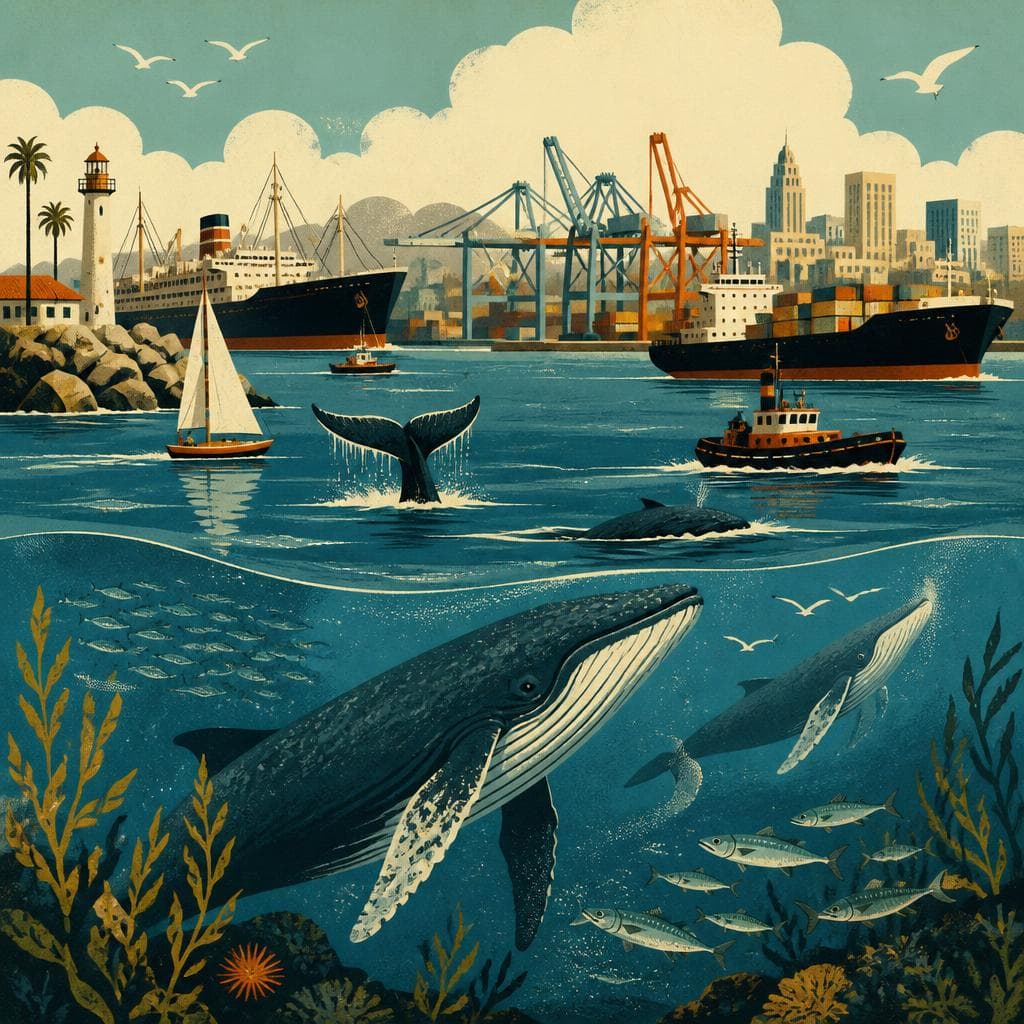 Cover art for Where a Working Bay Meets Whale Water