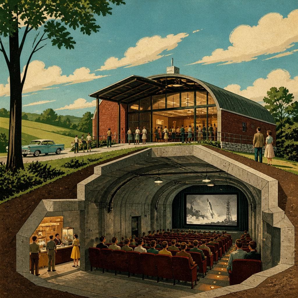 Cover art for Where a Bunker Became a Movie Palace