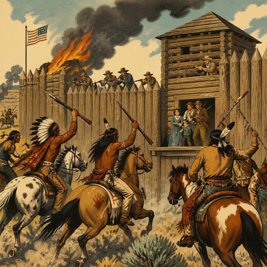 Cover art for The Day Fort Parker Fell