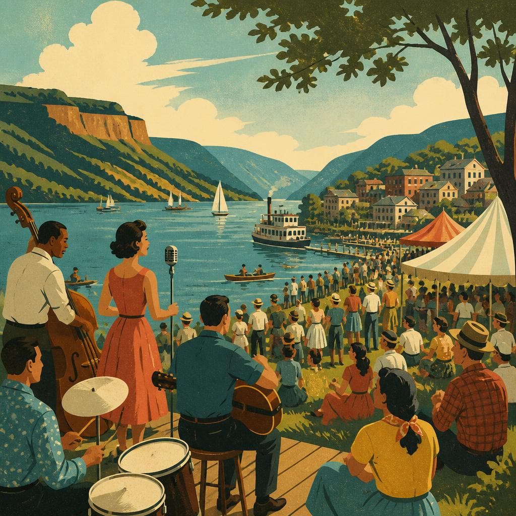 Cover art for Where Columbia Meets the River in Song