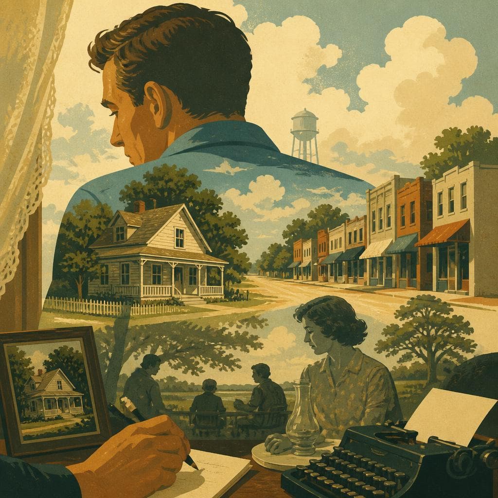 Cover art for The Texas Town Horton Foote Carried With Him