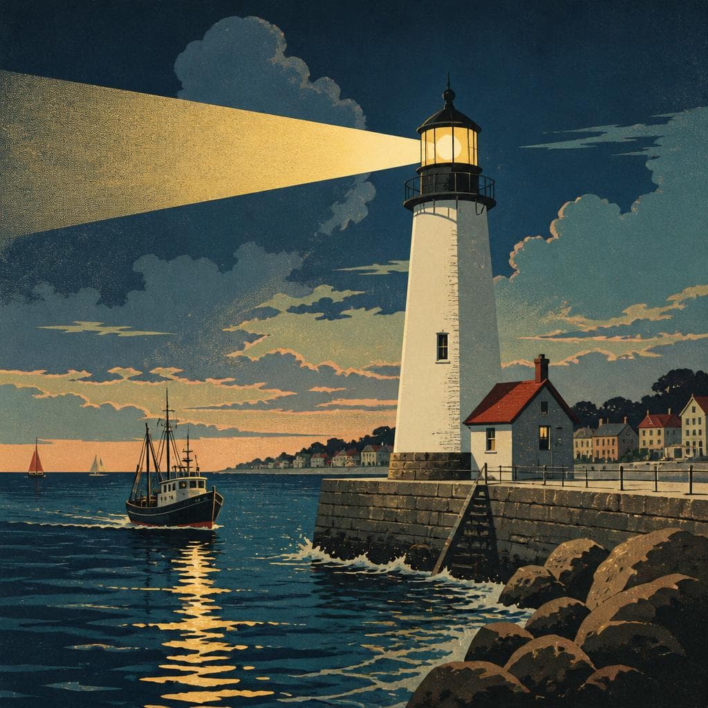 Cover art for The Light That Kept Southport in Sight