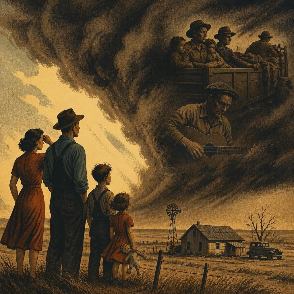 Cover art for When the Sky Turned Black and Stayed in Song