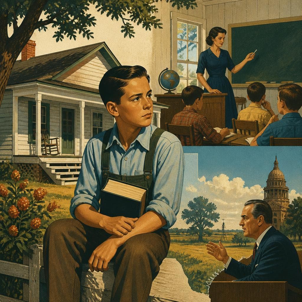 Cover art for Where Lyndon Johnson Learned the Room