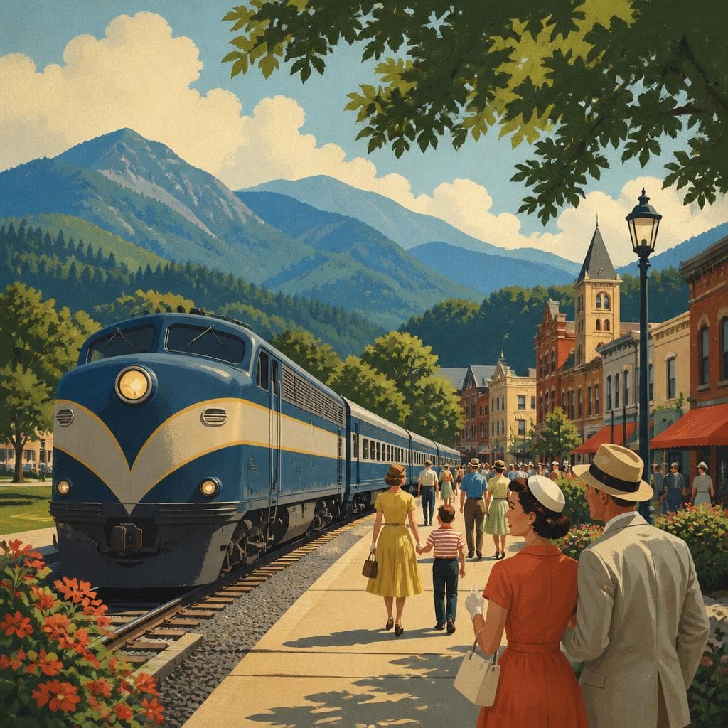 Cover art for Where Blue Ridge Meets the Rails Again