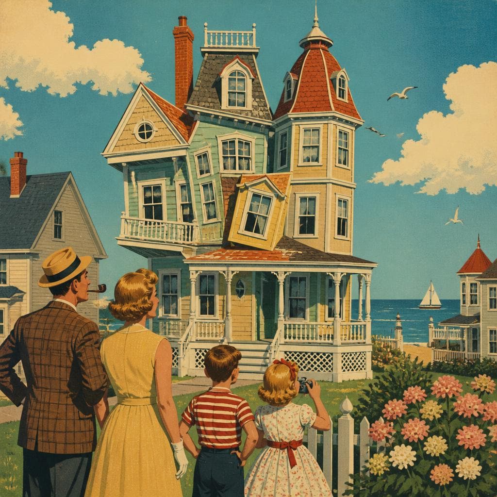 Cover art for The House That Refused to Behave