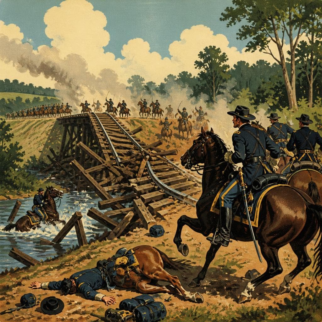 Cover art for Where McCook’s Railroad Raid Broke Apart