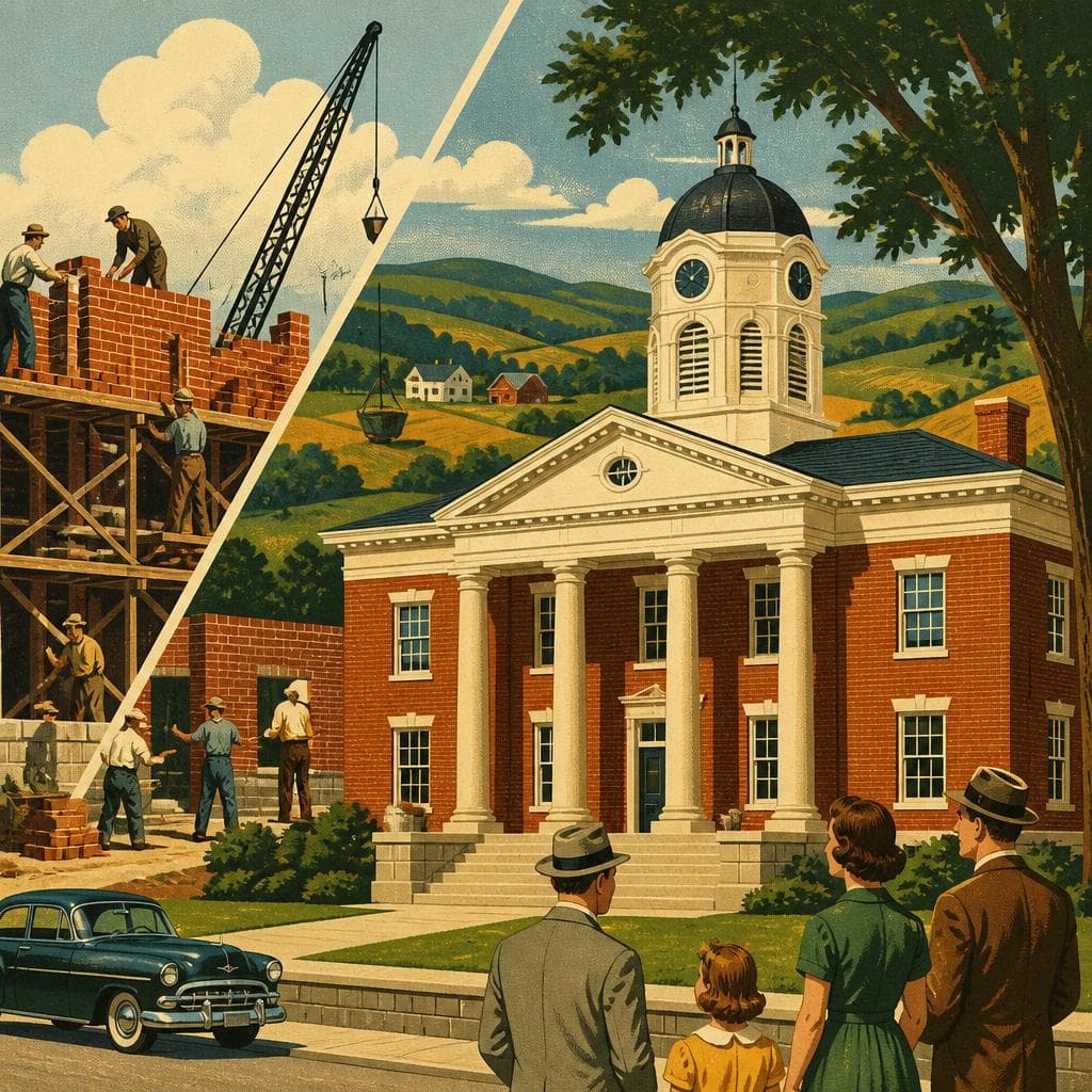 Cover art for When Yadkin County Built in Brick