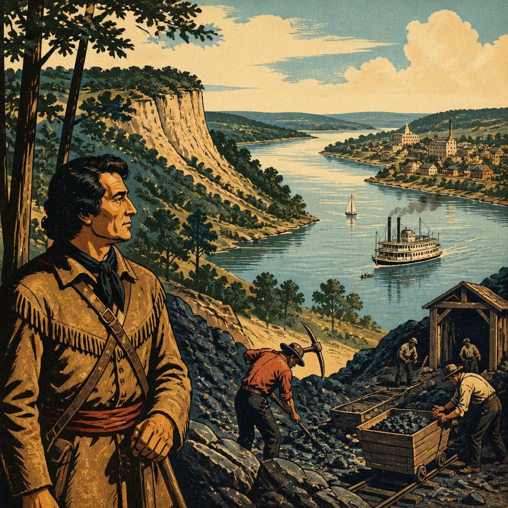 Cover art for Where Lead, Empire, and a River Met