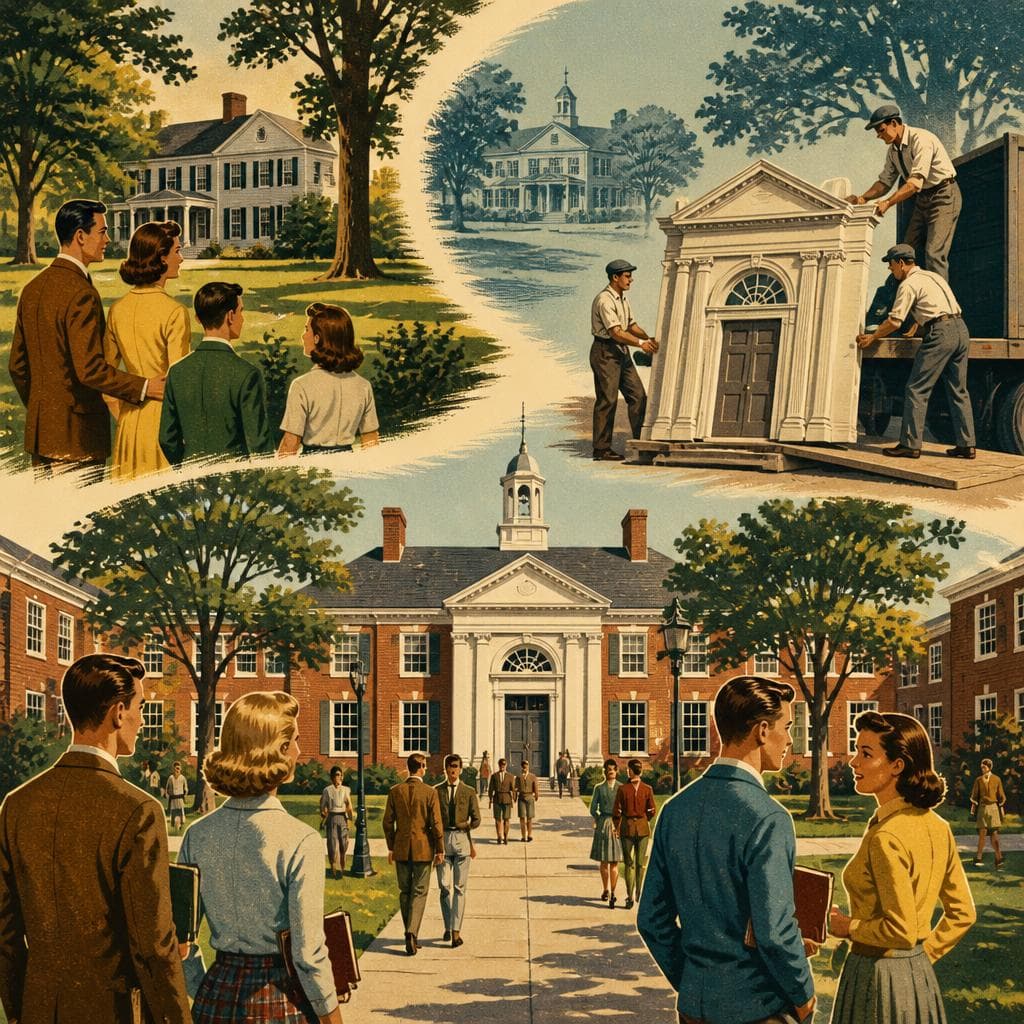 Cover art for From Family Estate to Campus Heart