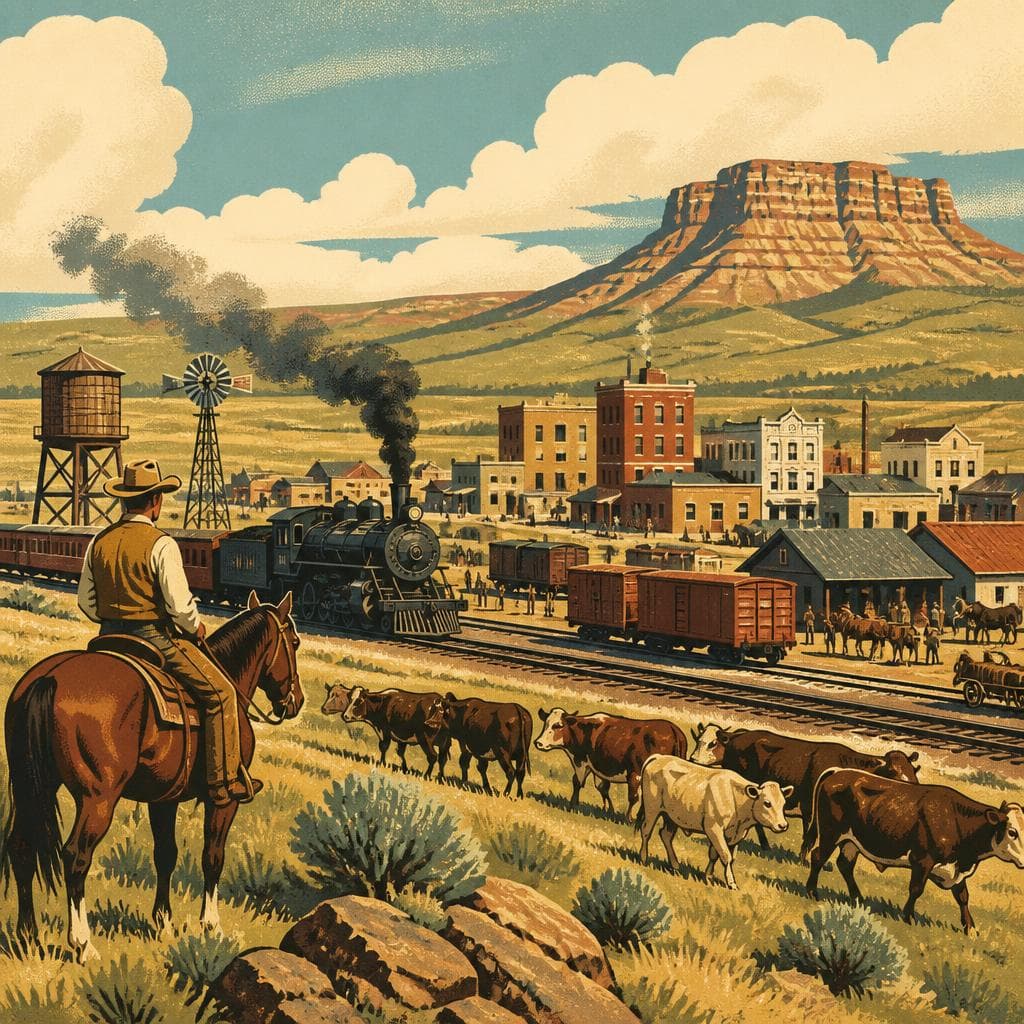 Cover art for When Gillette Ran on Rail and Range