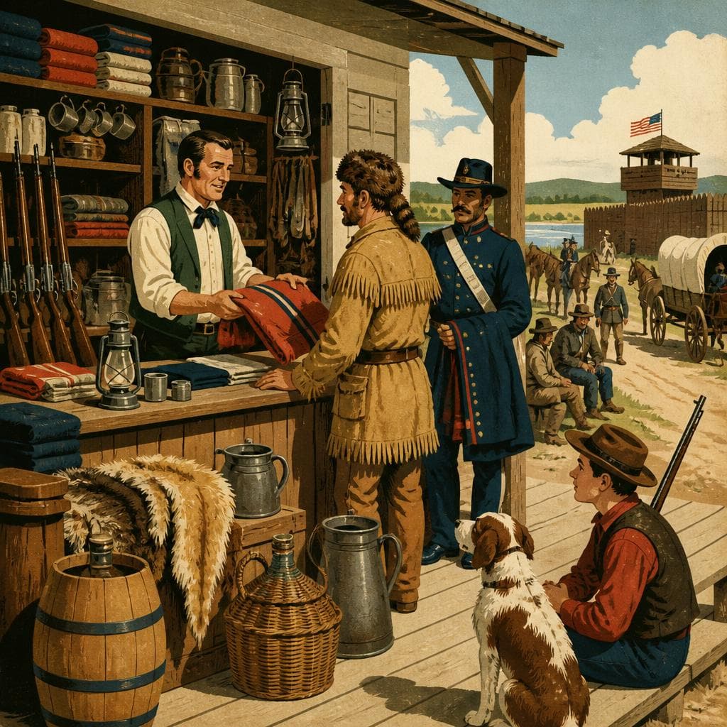 Cover art for What John Rogers Sold at the Edge of the Frontier