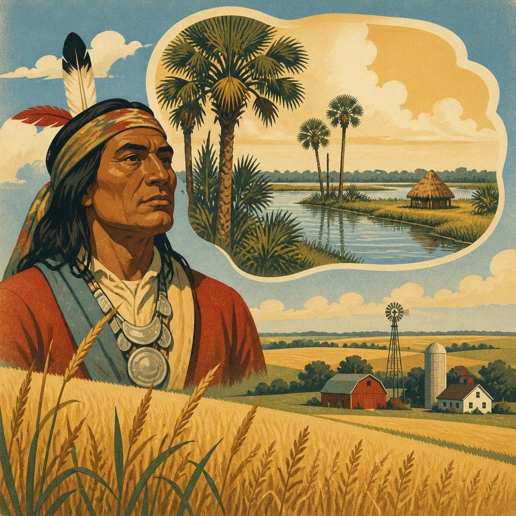 Cover art for A Florida Name on an Iowa Prairie