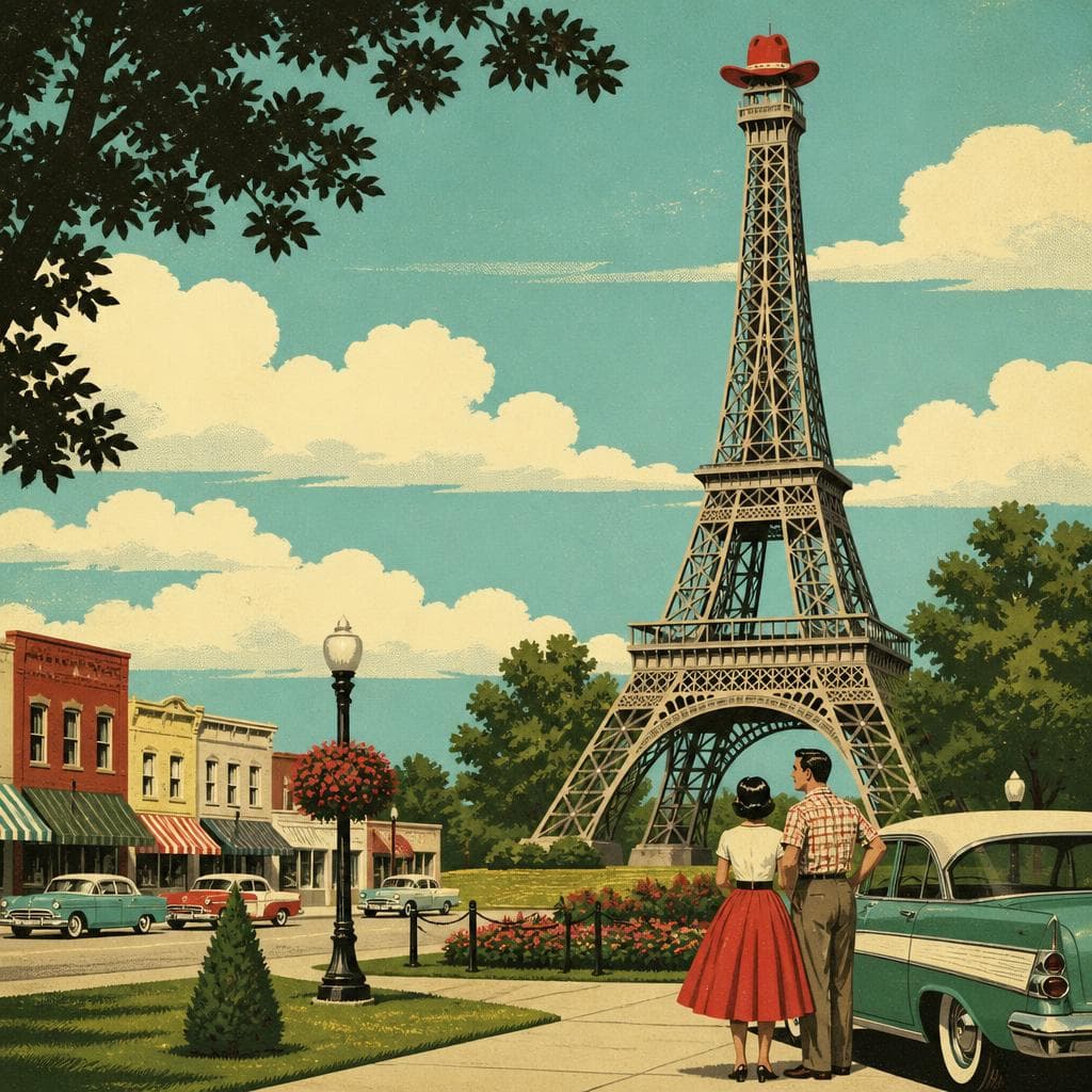 Cover art for Paris, Tennessee, and Its Small-Town Eiffel