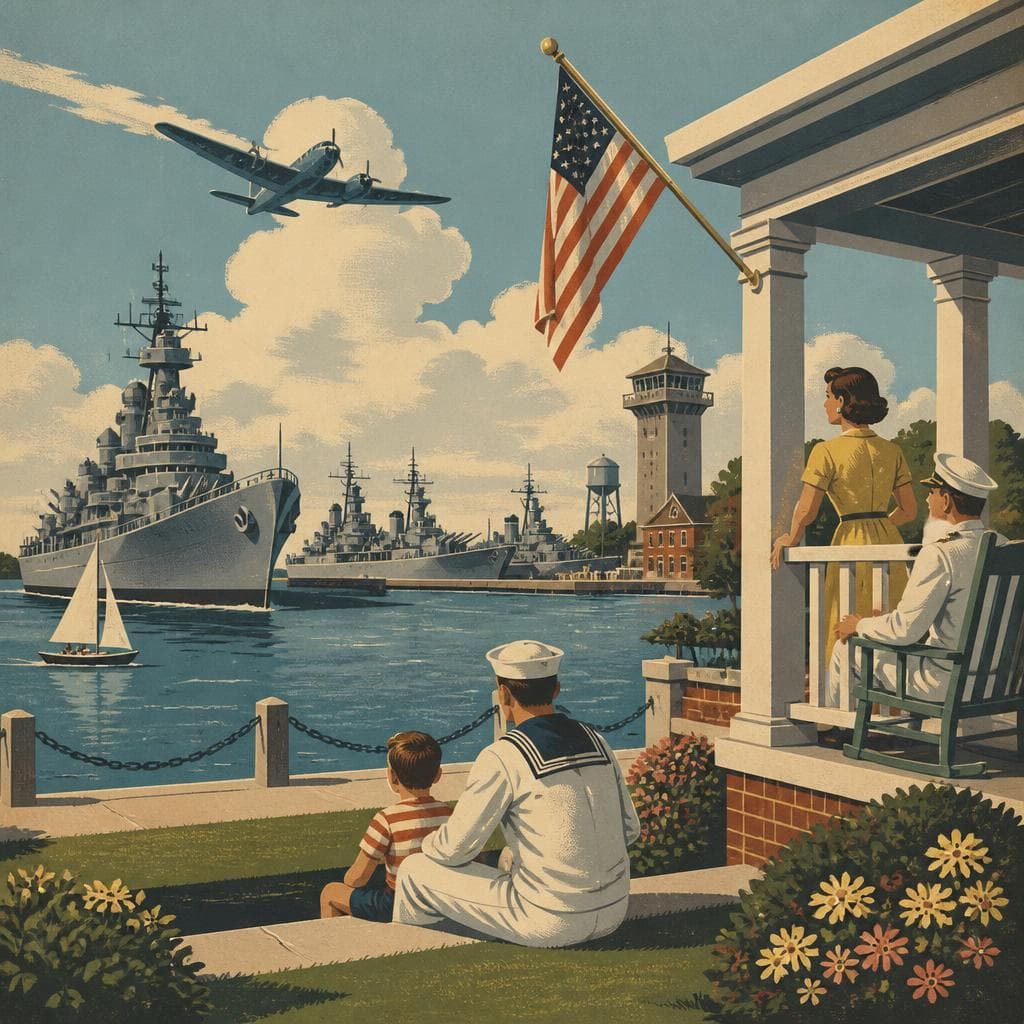 Cover art for Where the Navy Meets the Atlantic