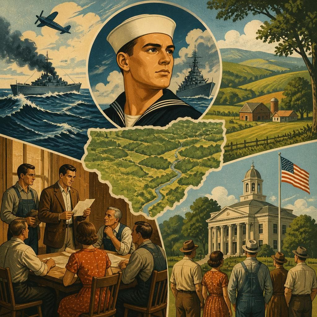 Cover art for An Inland County with a Sailor’s Name