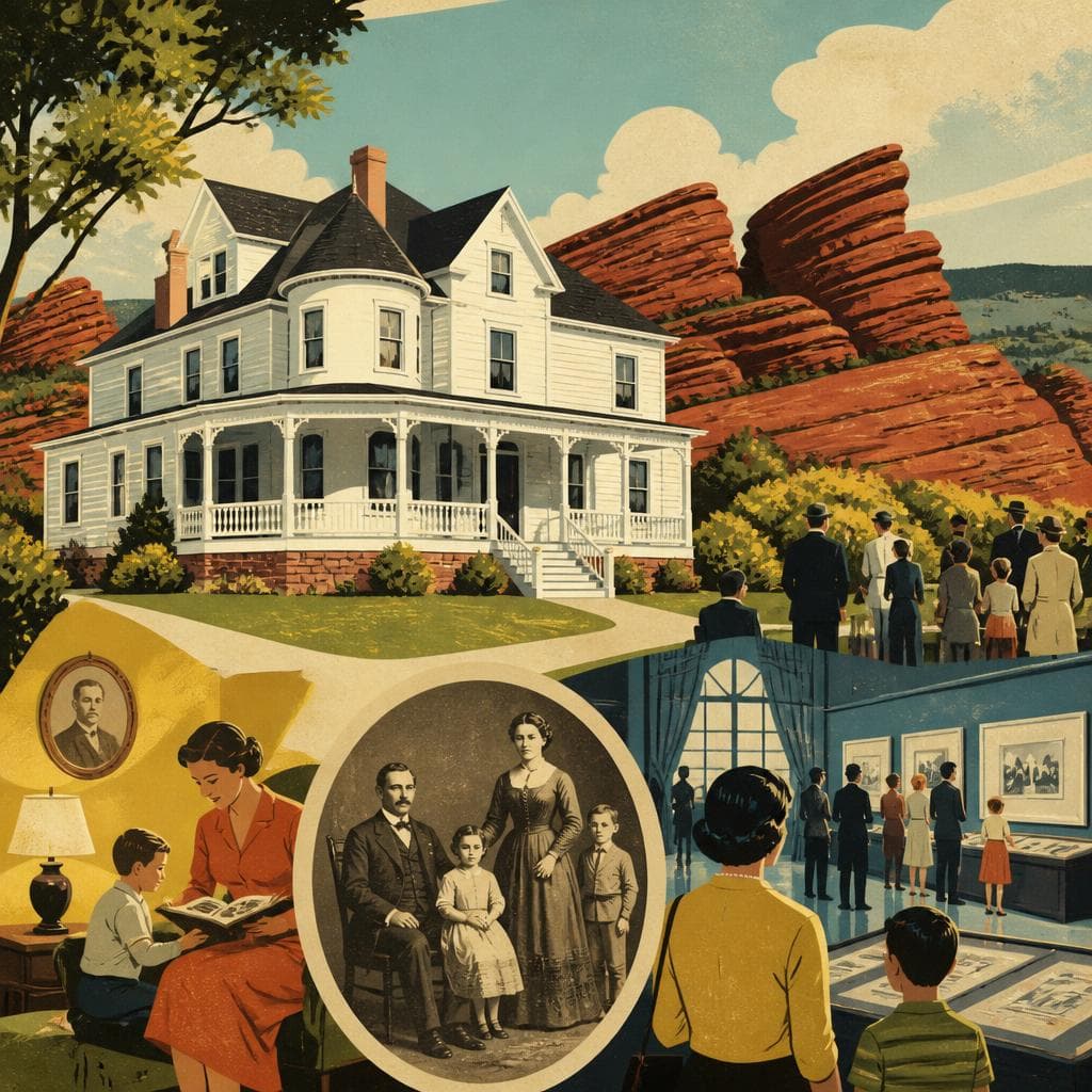 Cover art for At Red Rocks, a House Became a Public Voice