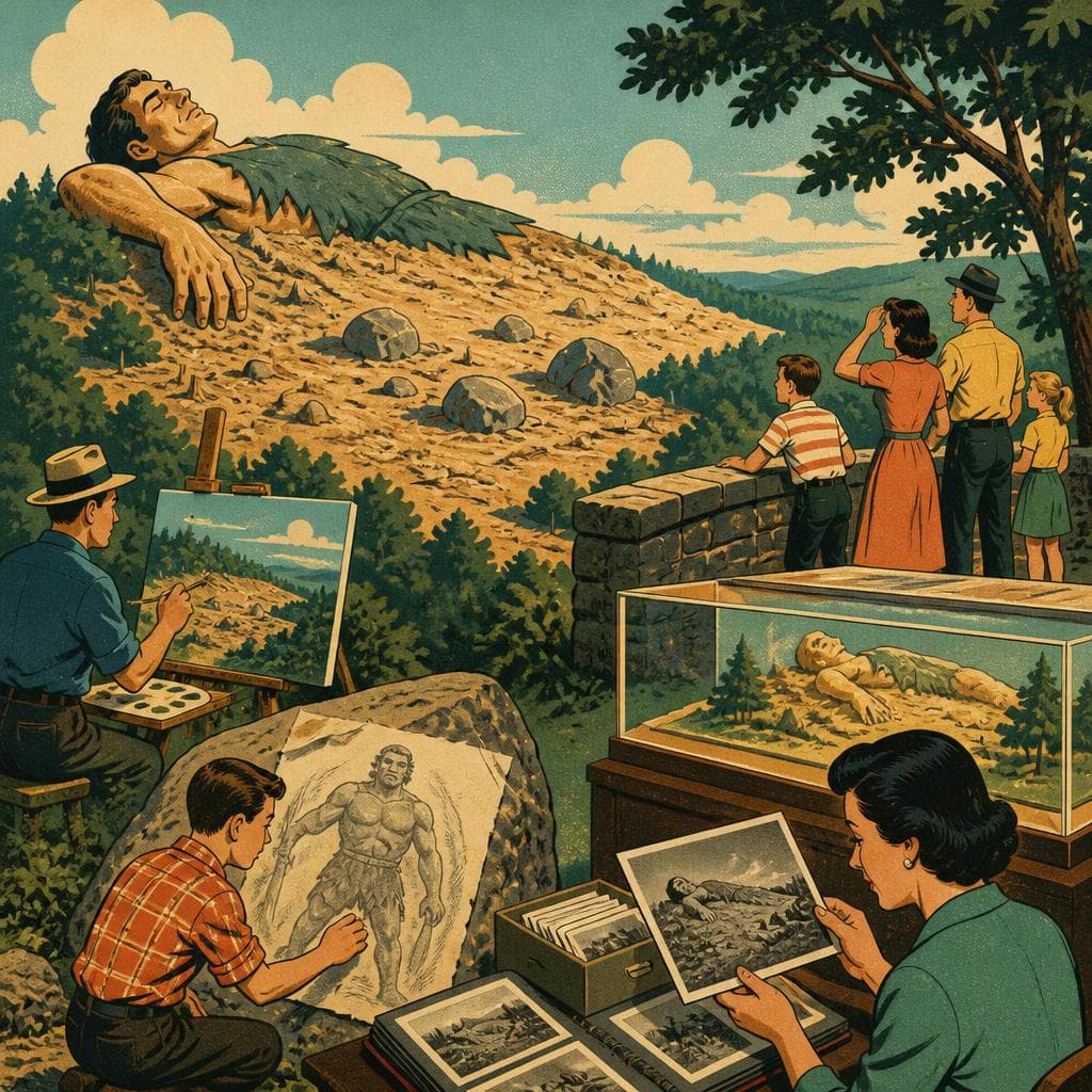 Cover art for After the Giant Fell, the Story Stayed