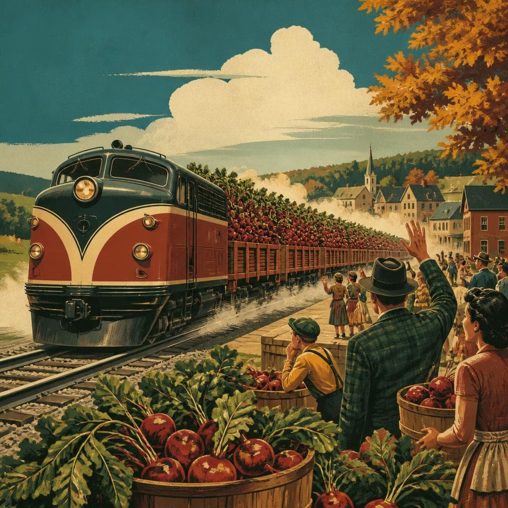 Cover art for When the Beet Trains Rushed Into Sterling