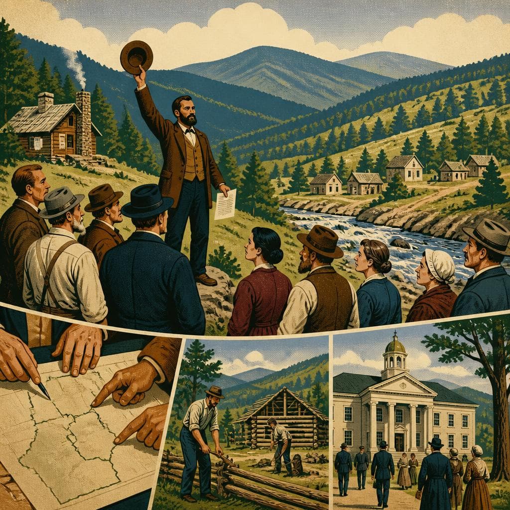 Cover art for A County of Their Own in the Upper Nolichucky