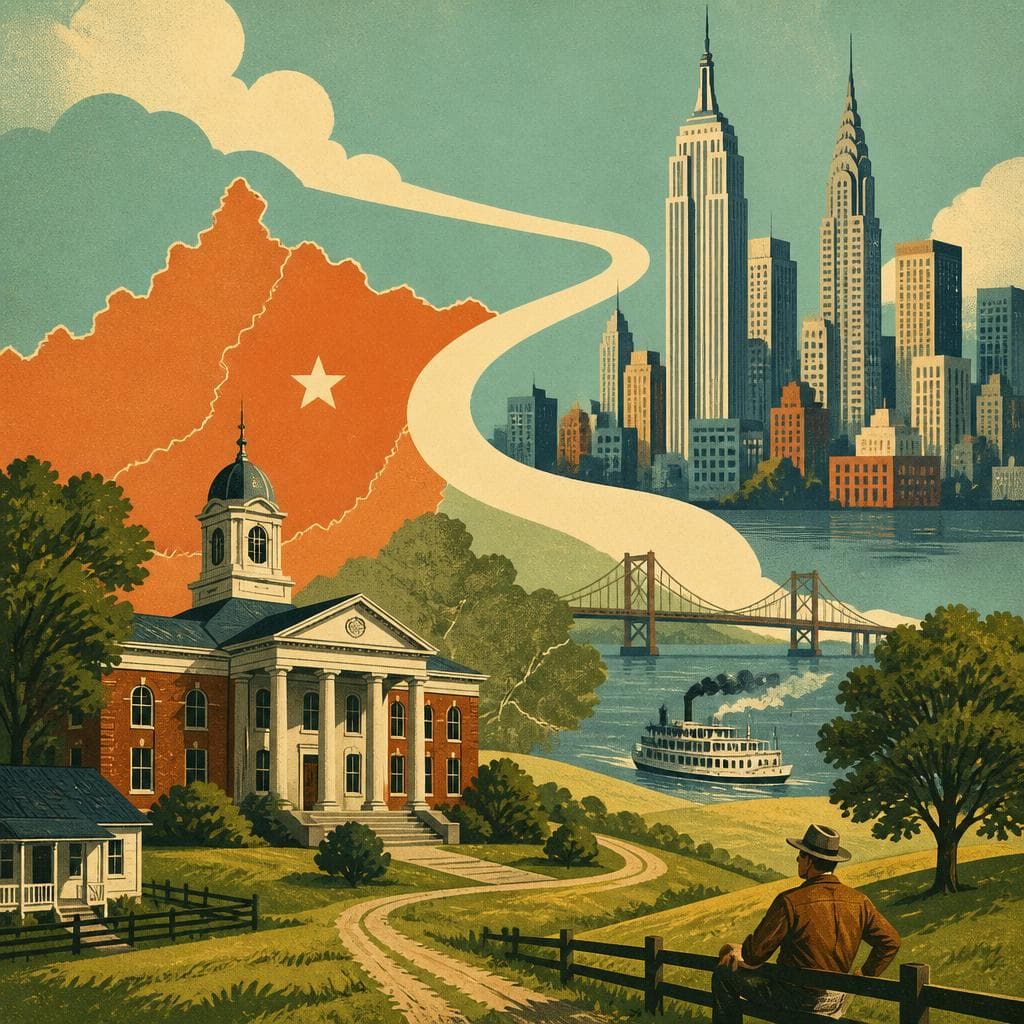 Cover art for How Albany, Kentucky, Got a New York Echo