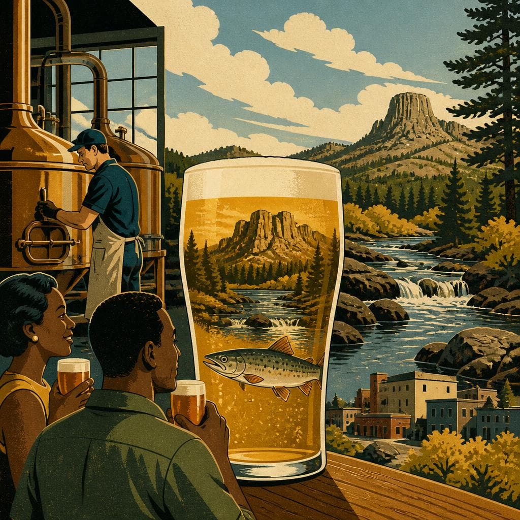 Cover art for A Black Hills Name in a Beer Glass
