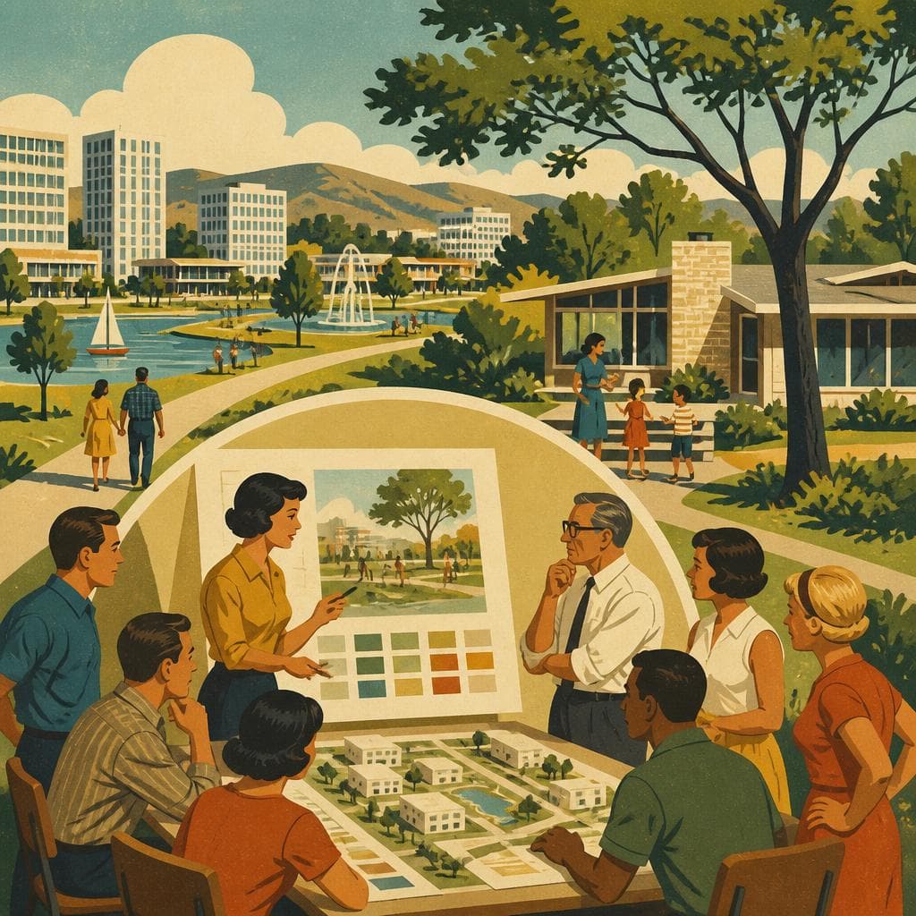 Cover art for A Planned Community Finds Its Own Voice