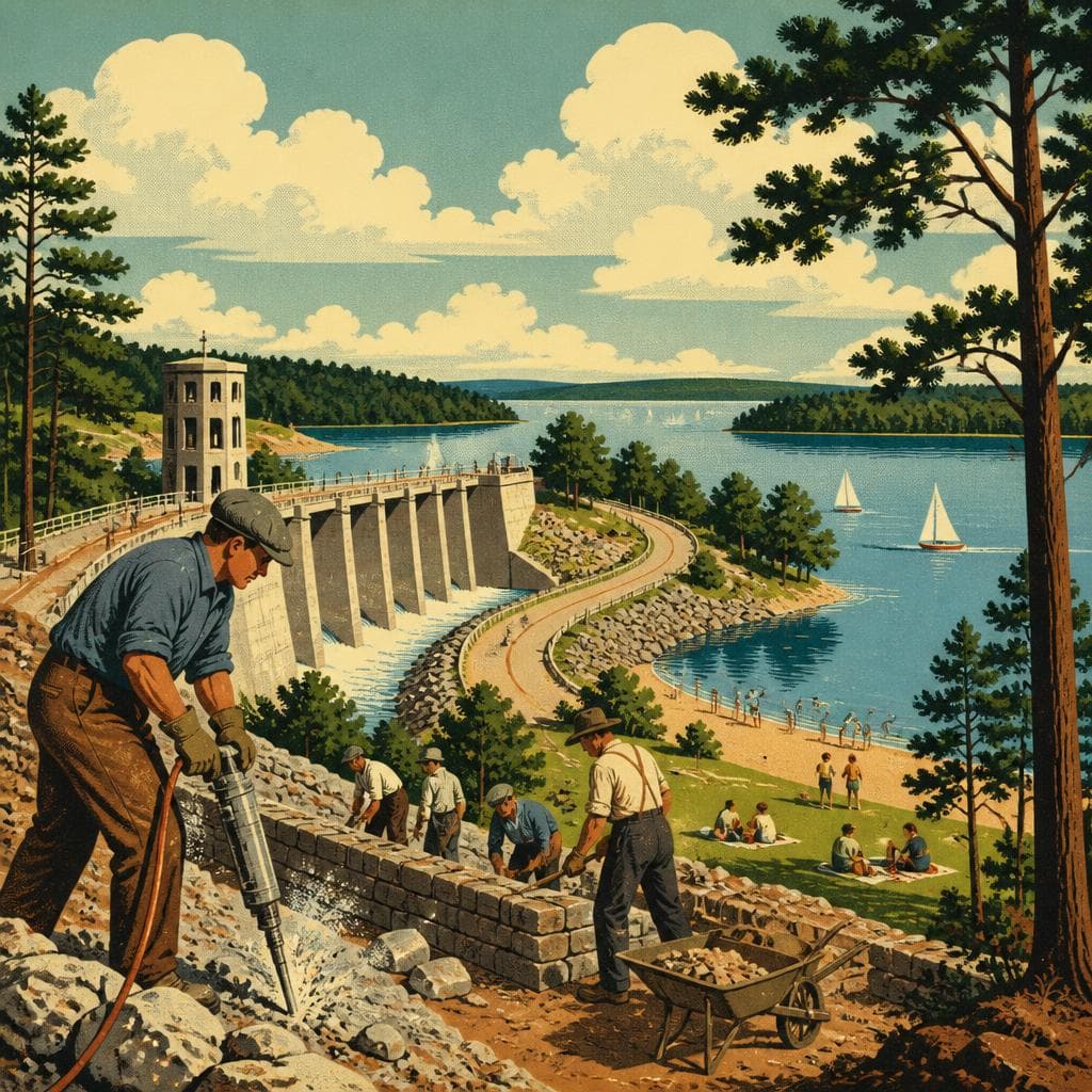 Cover art for How the New Deal Built Lake Murray