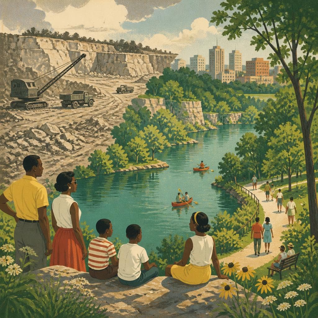 Cover art for From Quarry Scars to a City Sanctuary