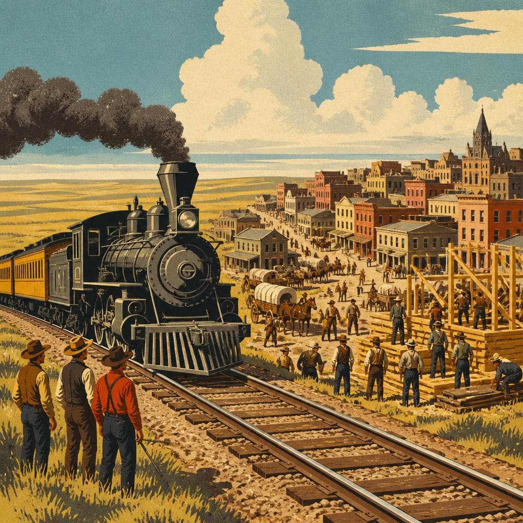 Cover art for When the Railroad Planted Cheyenne