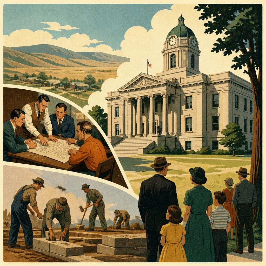 Cover art for A Courthouse for a County of Its Own