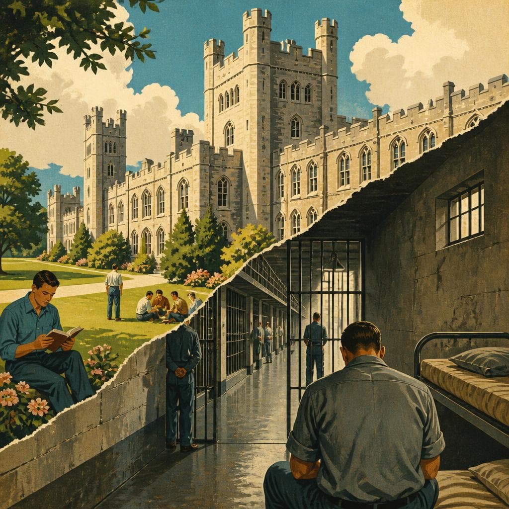 Cover art for A Castle Built to Reform, and a Prison That Didn’t
