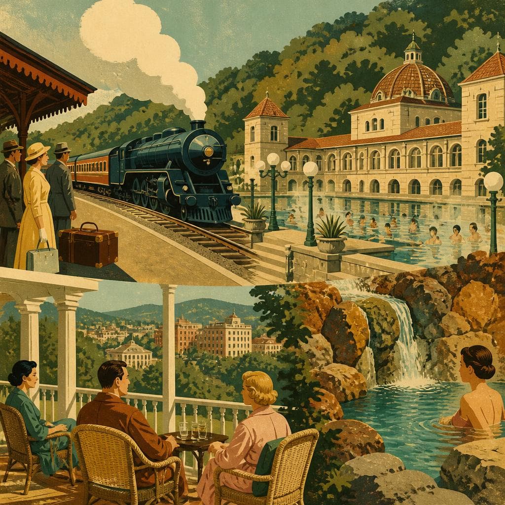 Cover art for Where the Springs Built a Town