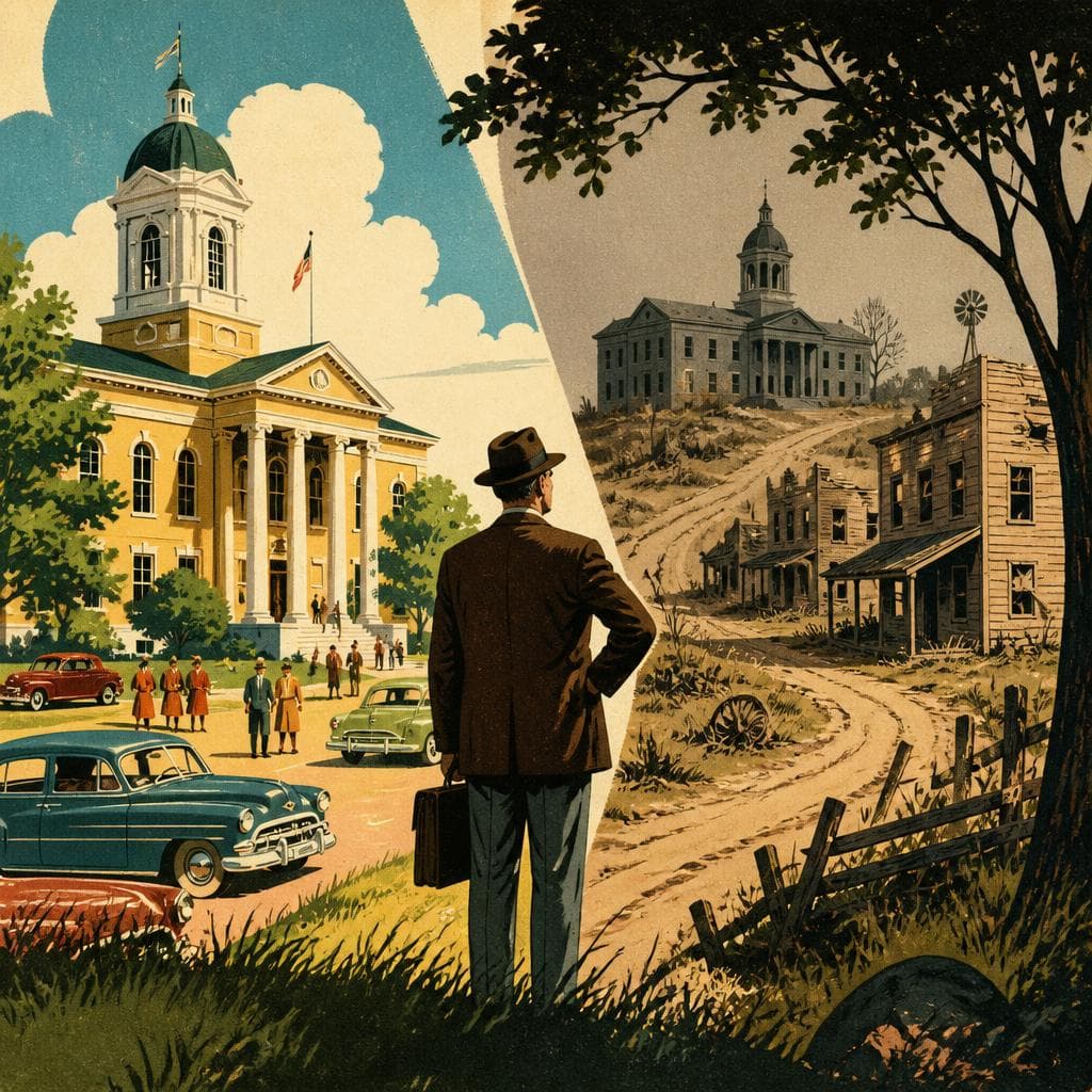 Cover art for When the County Seat Slipped Away