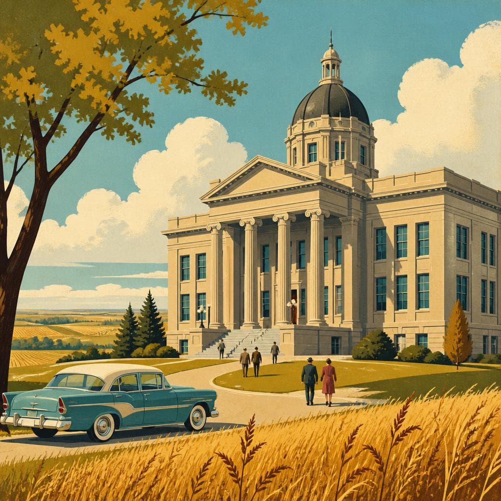 Cover art for A Prairie County’s Grand Civic Statement