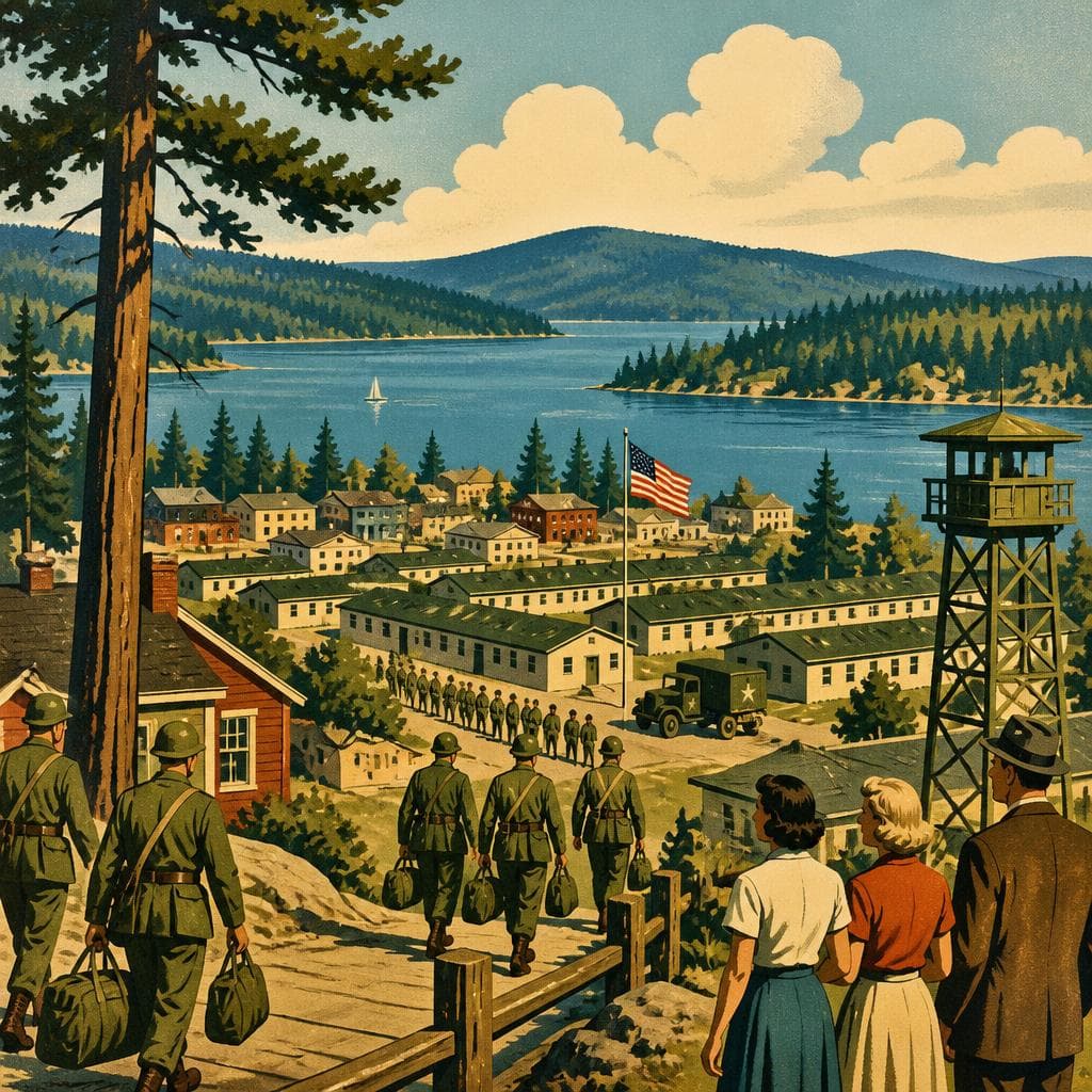 Cover art for Where the Lake Became a Garrison Town