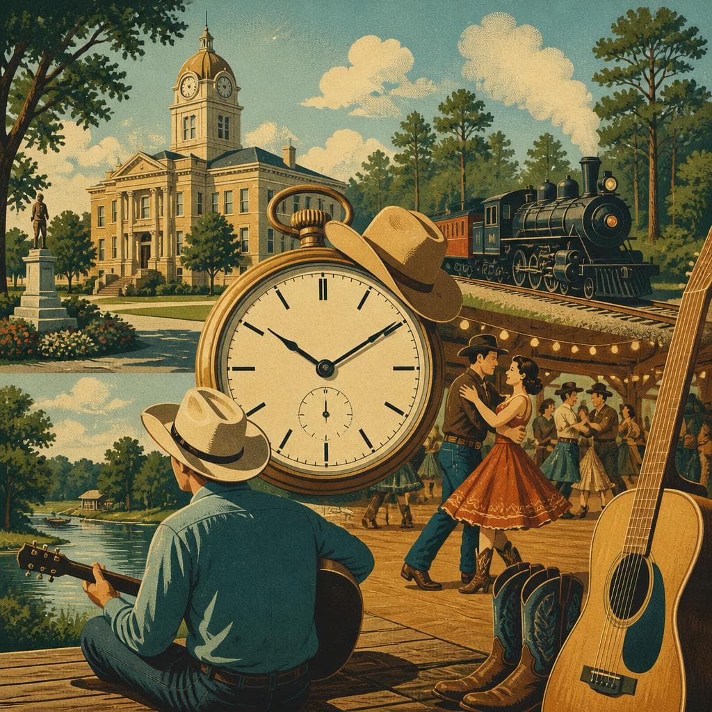Cover art for Where Carthage Keeps Texas Country Time