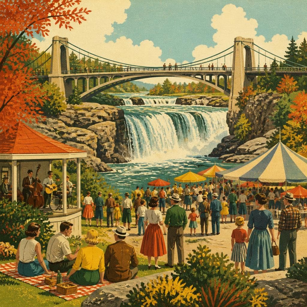 Cover art for Where the Bridge and Falls Become a Festival