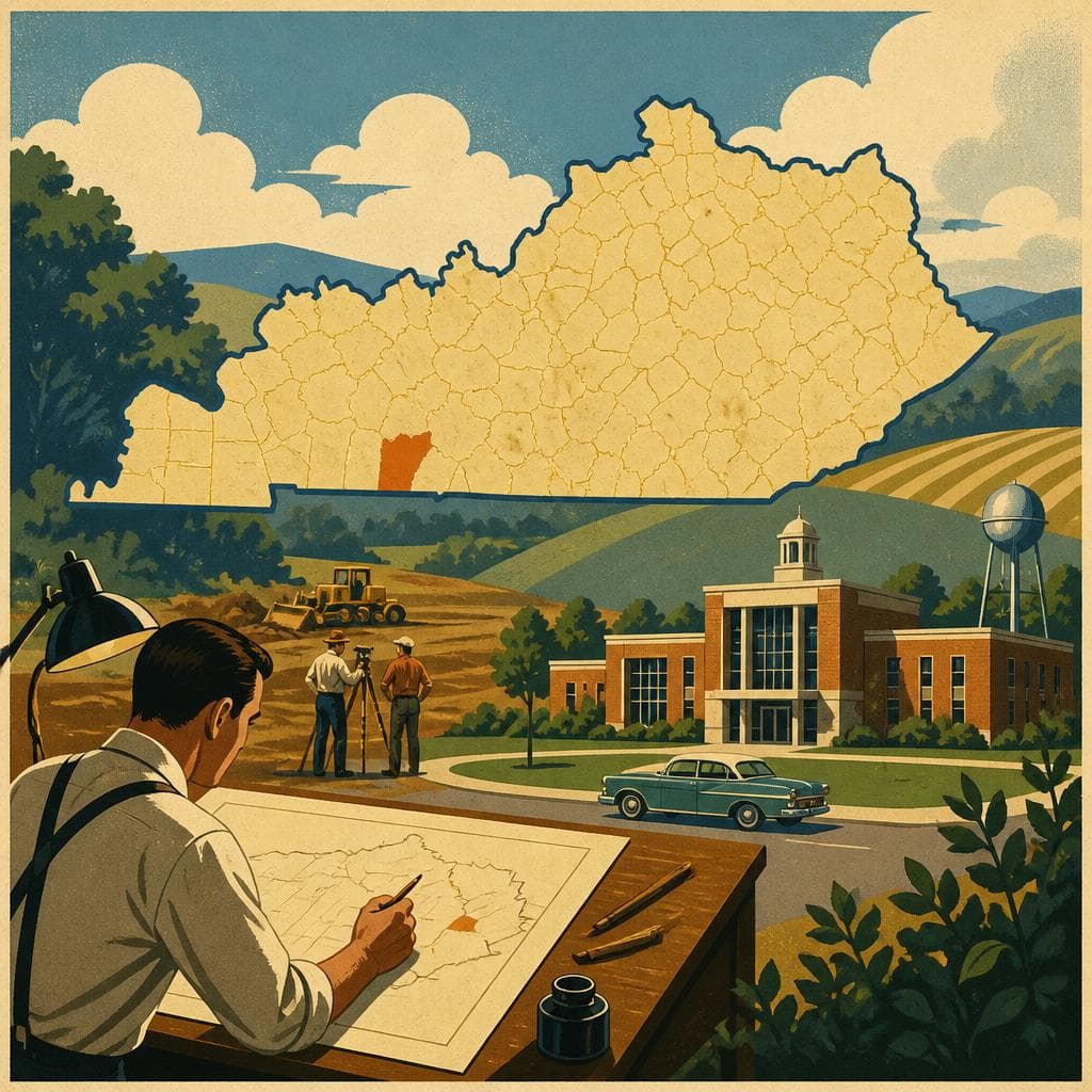 Cover art for When Kentucky Drew One More County