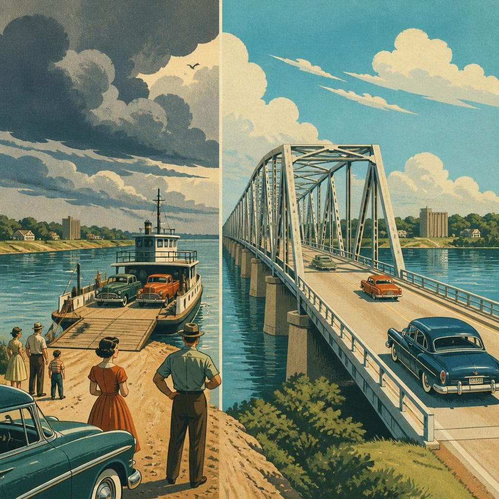 Cover art for When the River Stopped Deciding