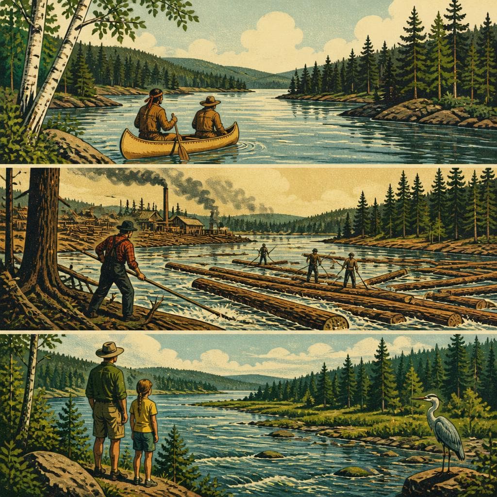 Cover art for A River That Carried More Than Timber