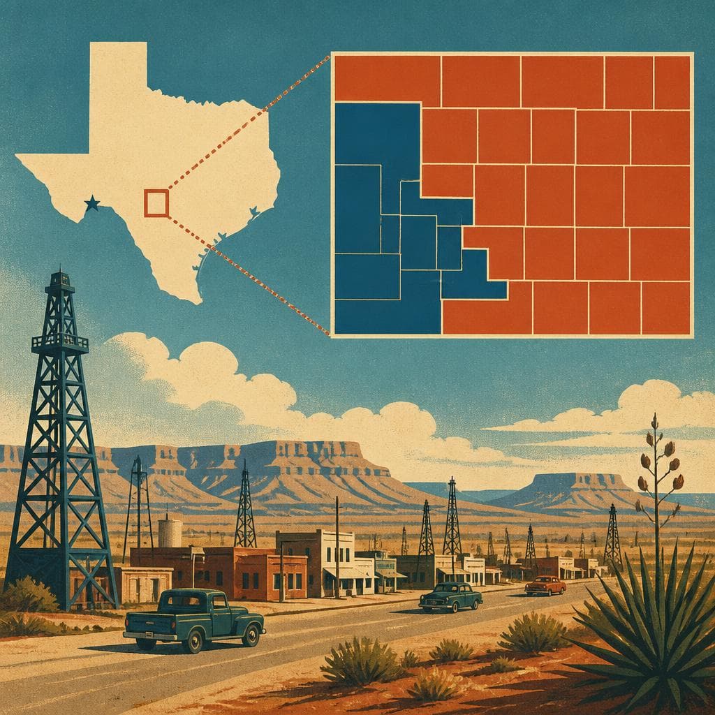 Cover art for From Mahon to the Modern West Texas Map