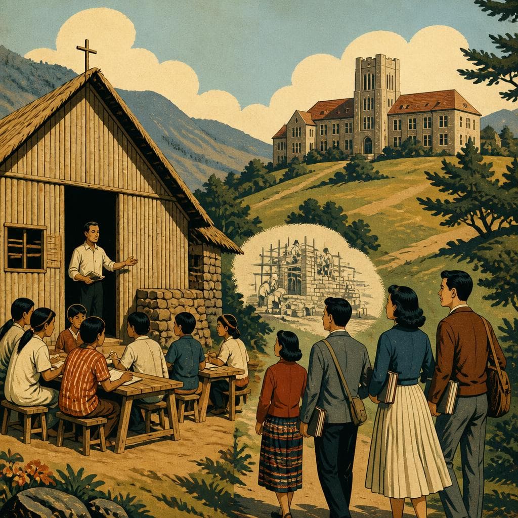 Cover art for Where a Mission School Became Highland’s First Higher Learning