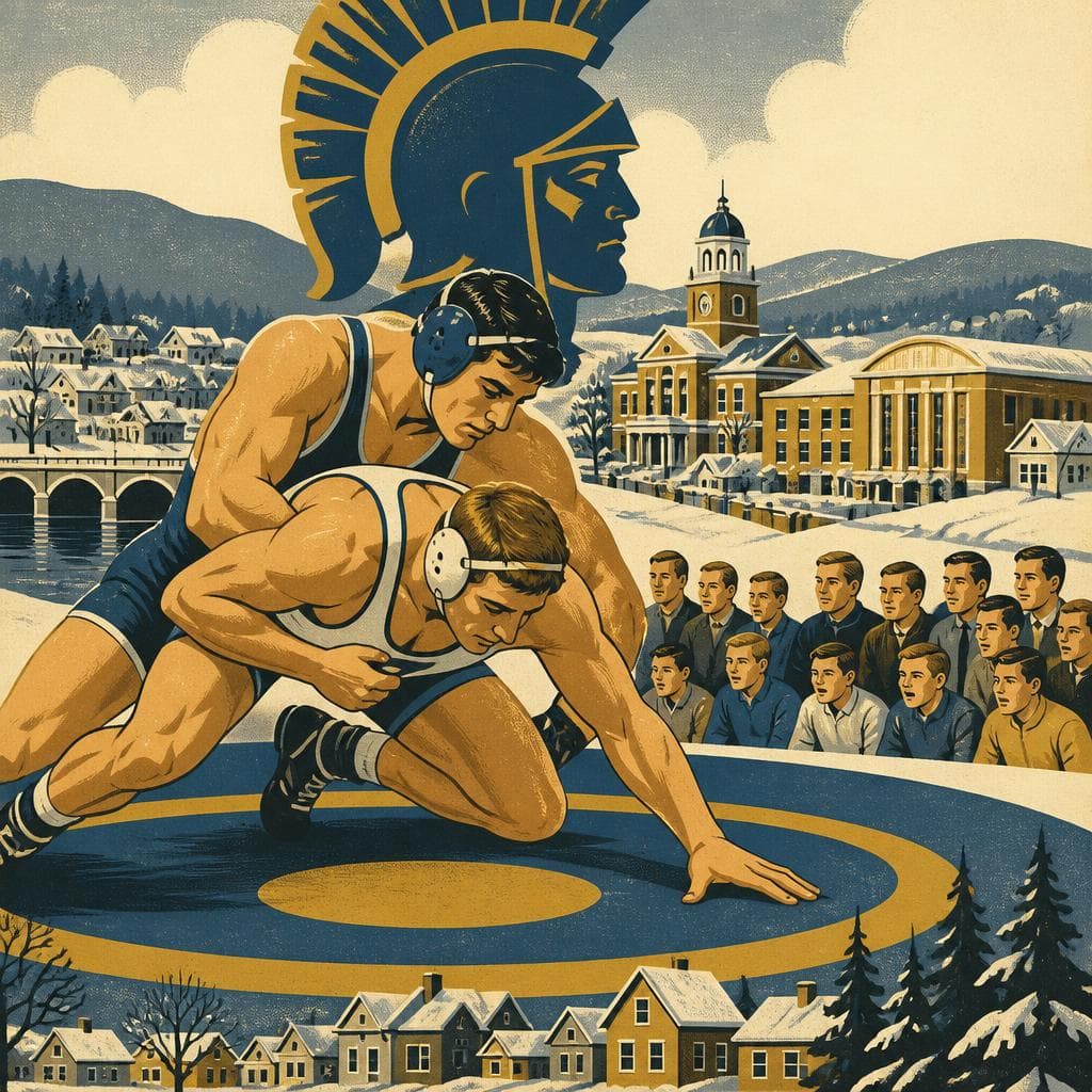Cover art for Where Winter Meant Wrestling