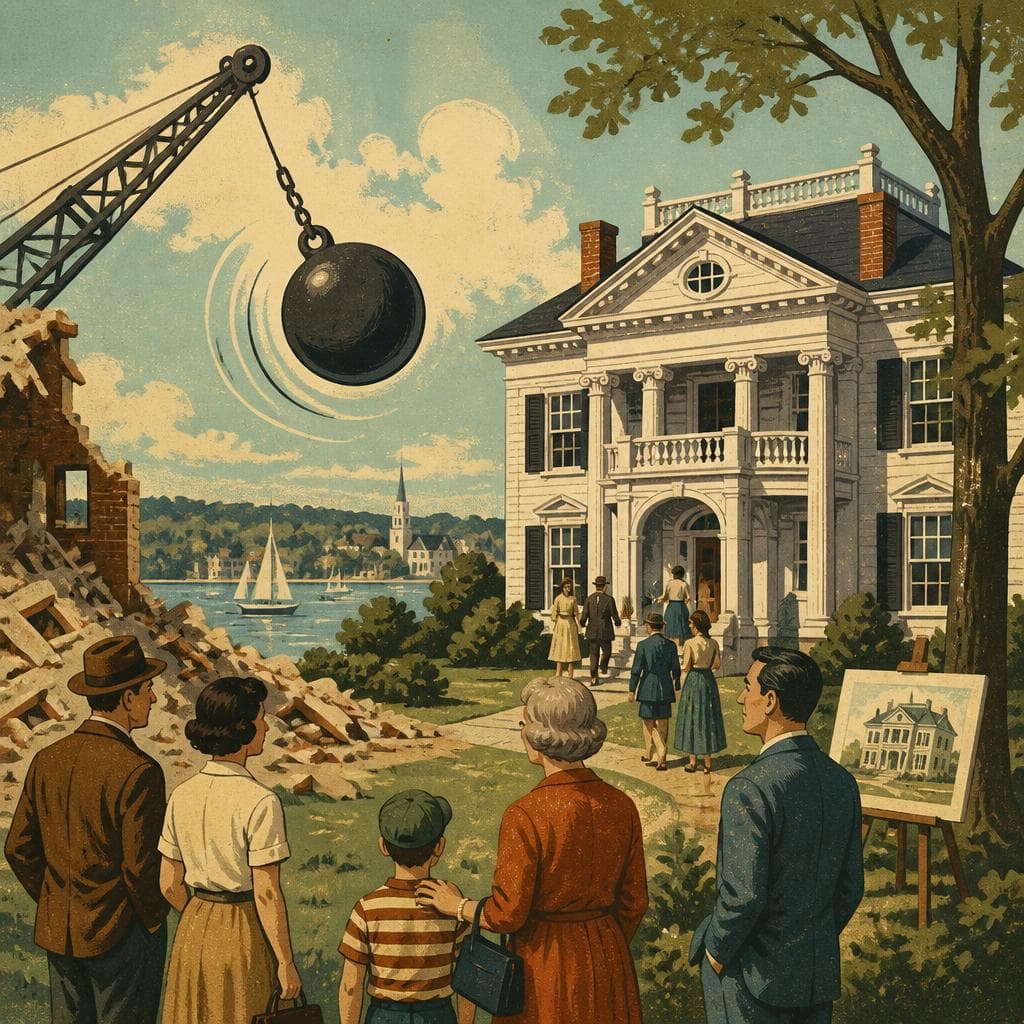 Cover art for How Promont House Escaped the Wrecking Ball